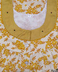 Cotton Half Open Small Printed Nighty
