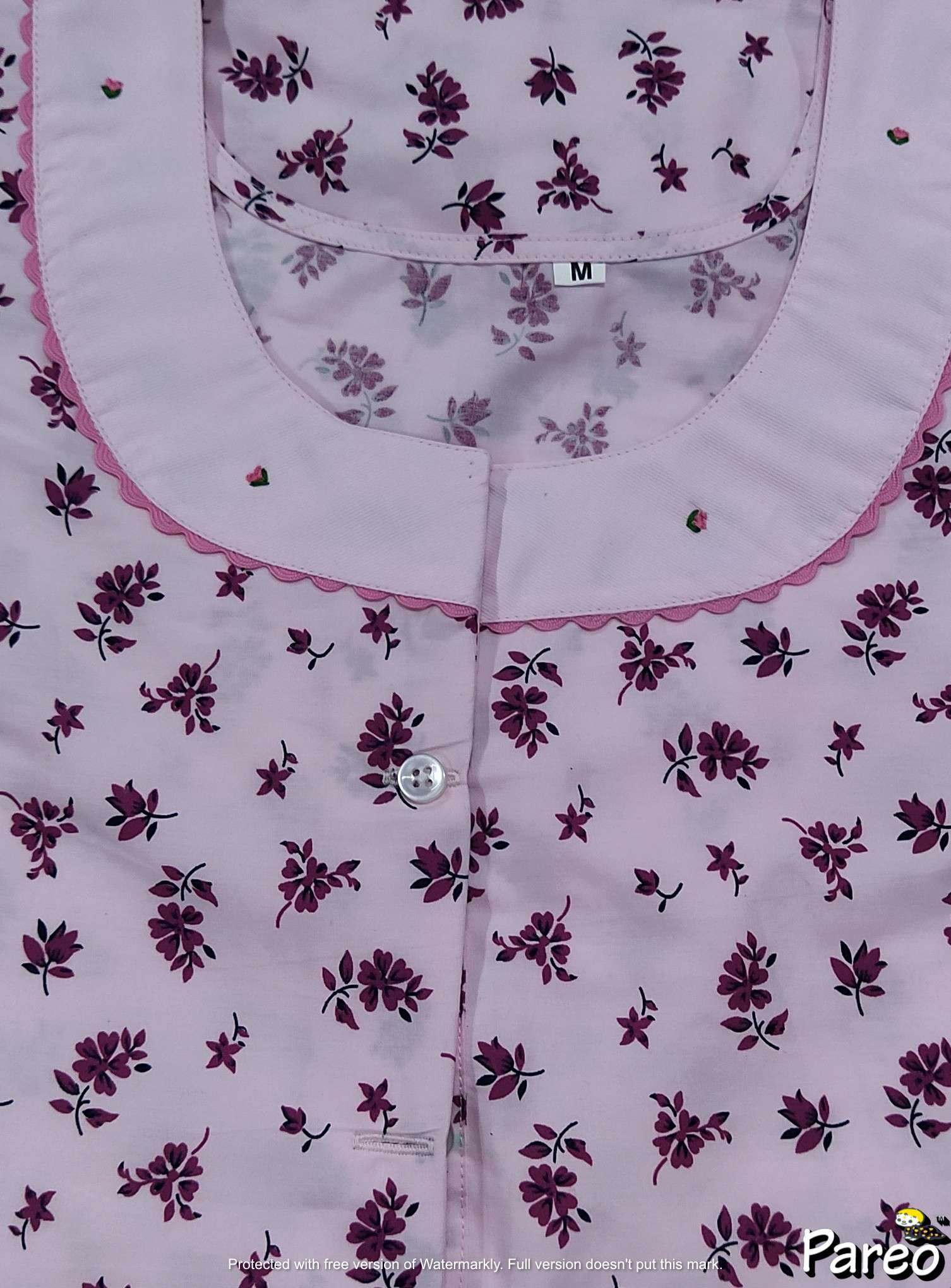 Cotton A-Line Medium Printed Nighty
