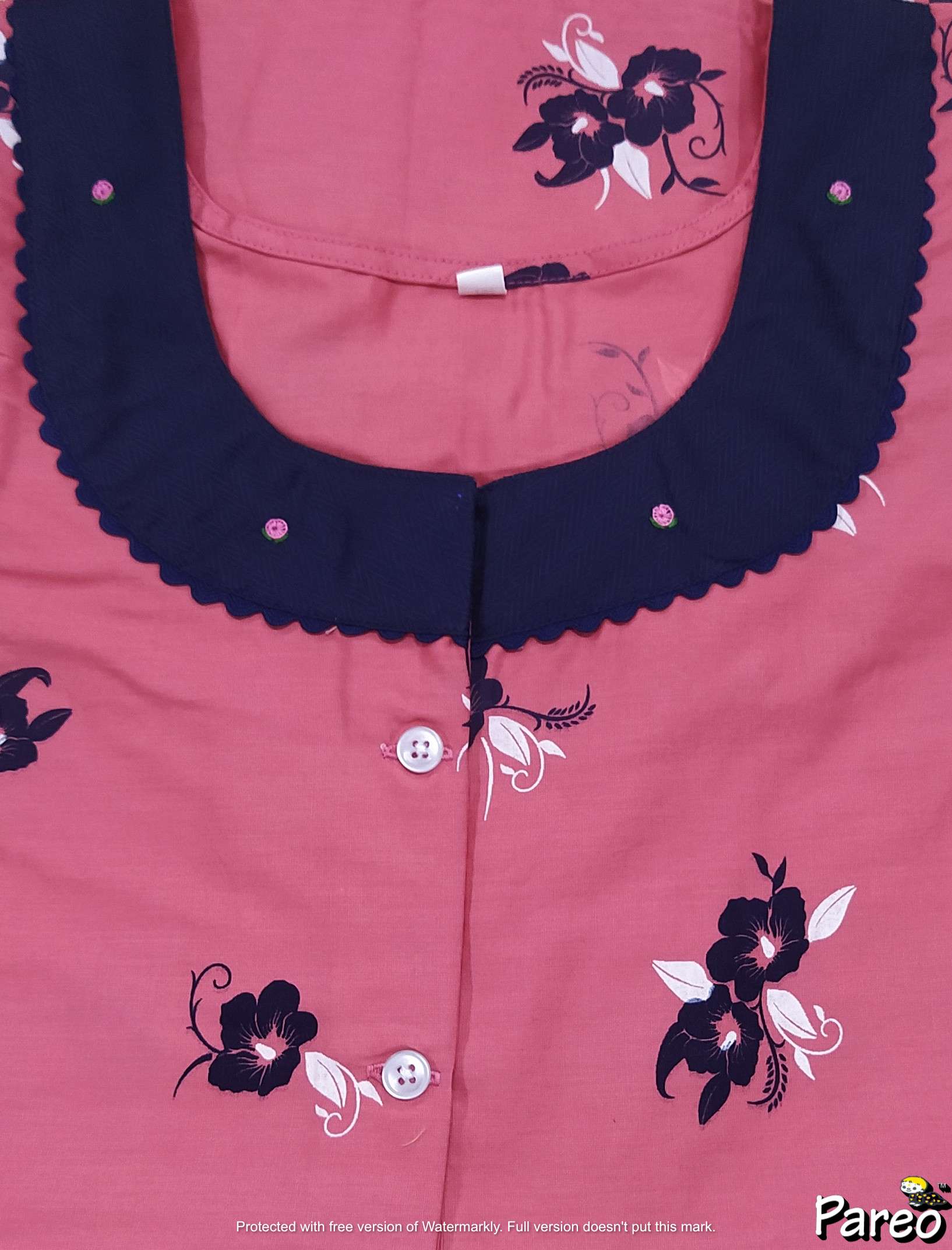 Cotton A-Line Medium Printed Nighty