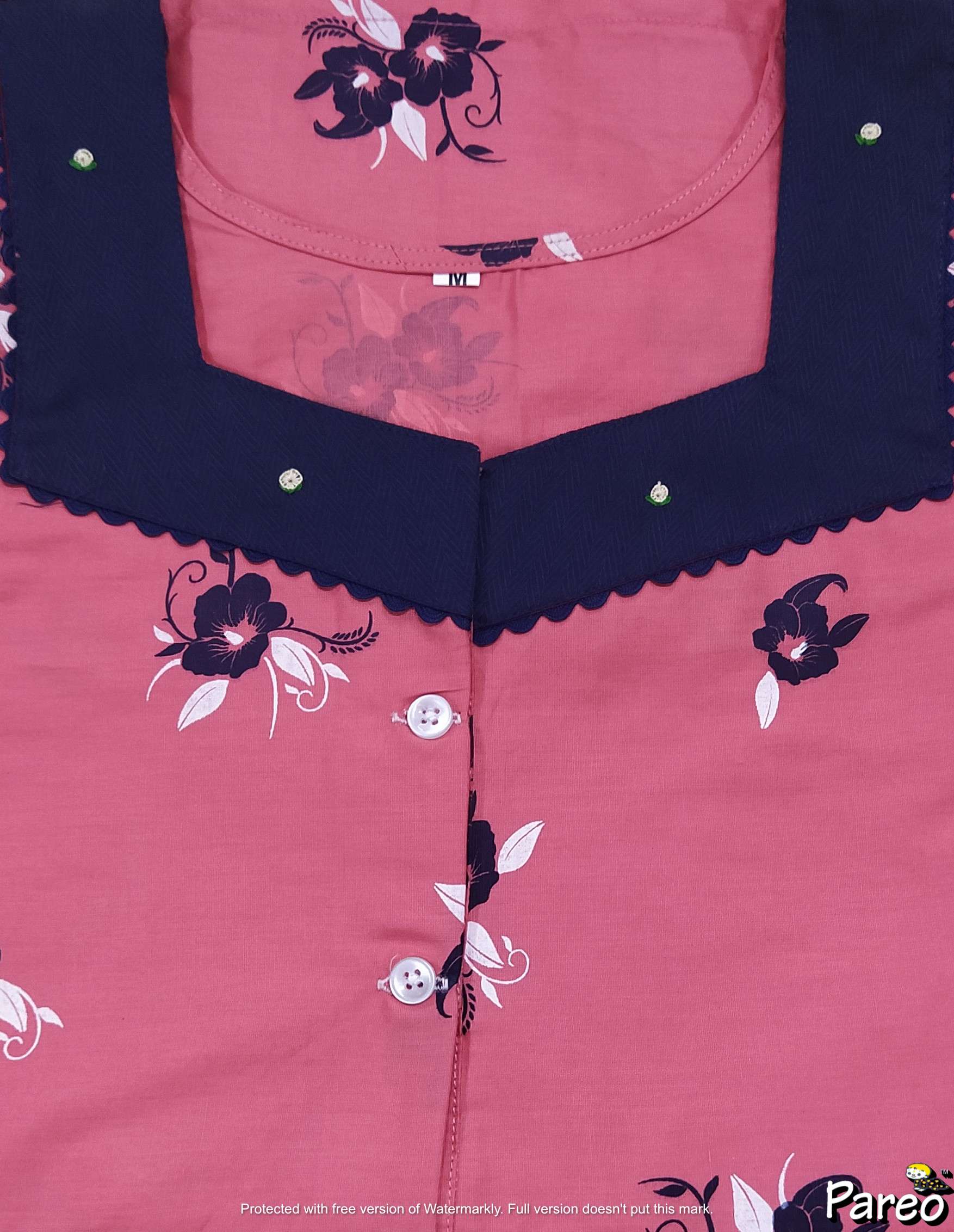 Cotton A-Line Medium Printed Nighty