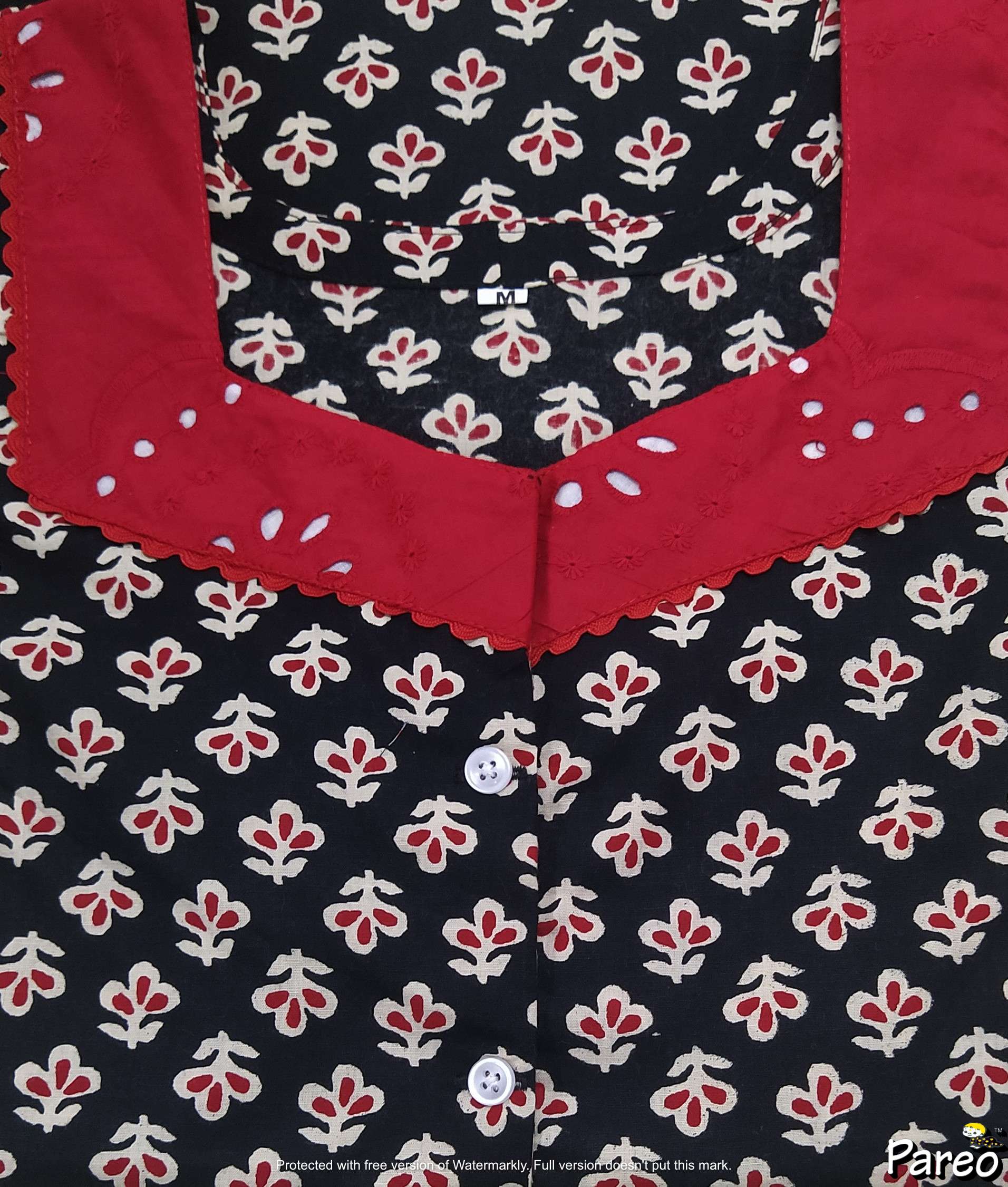 Cotton A-Line Medium Printed Nighty