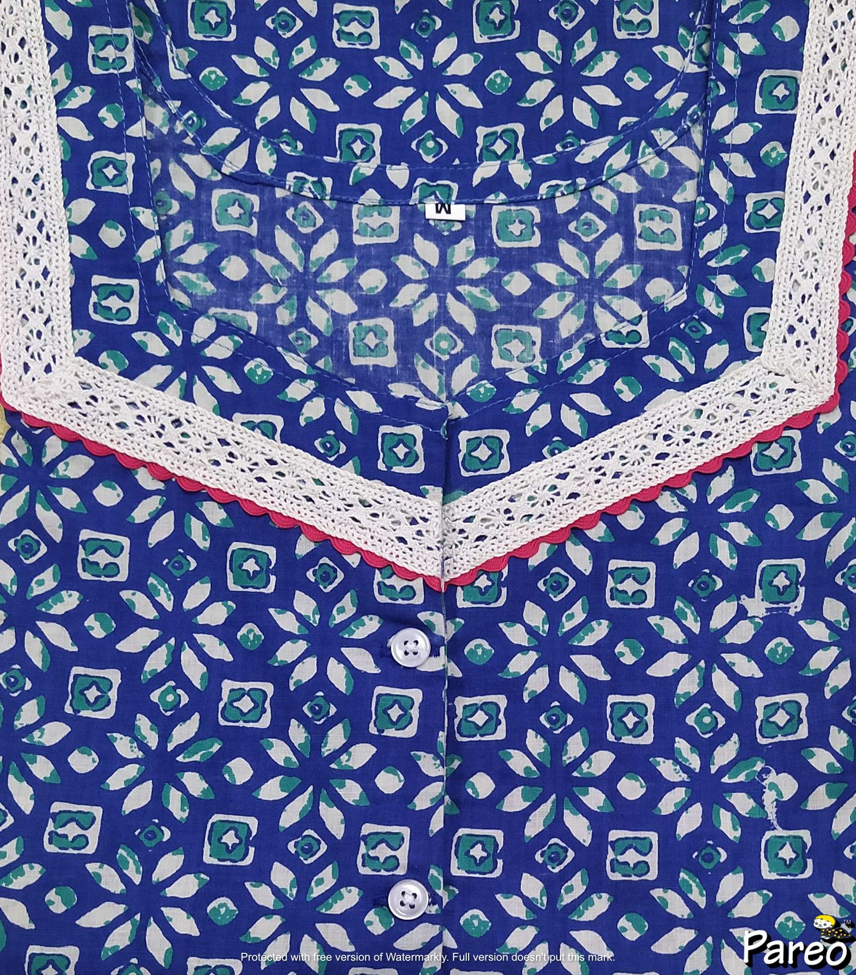 Cotton A-Line Medium Printed Nighty