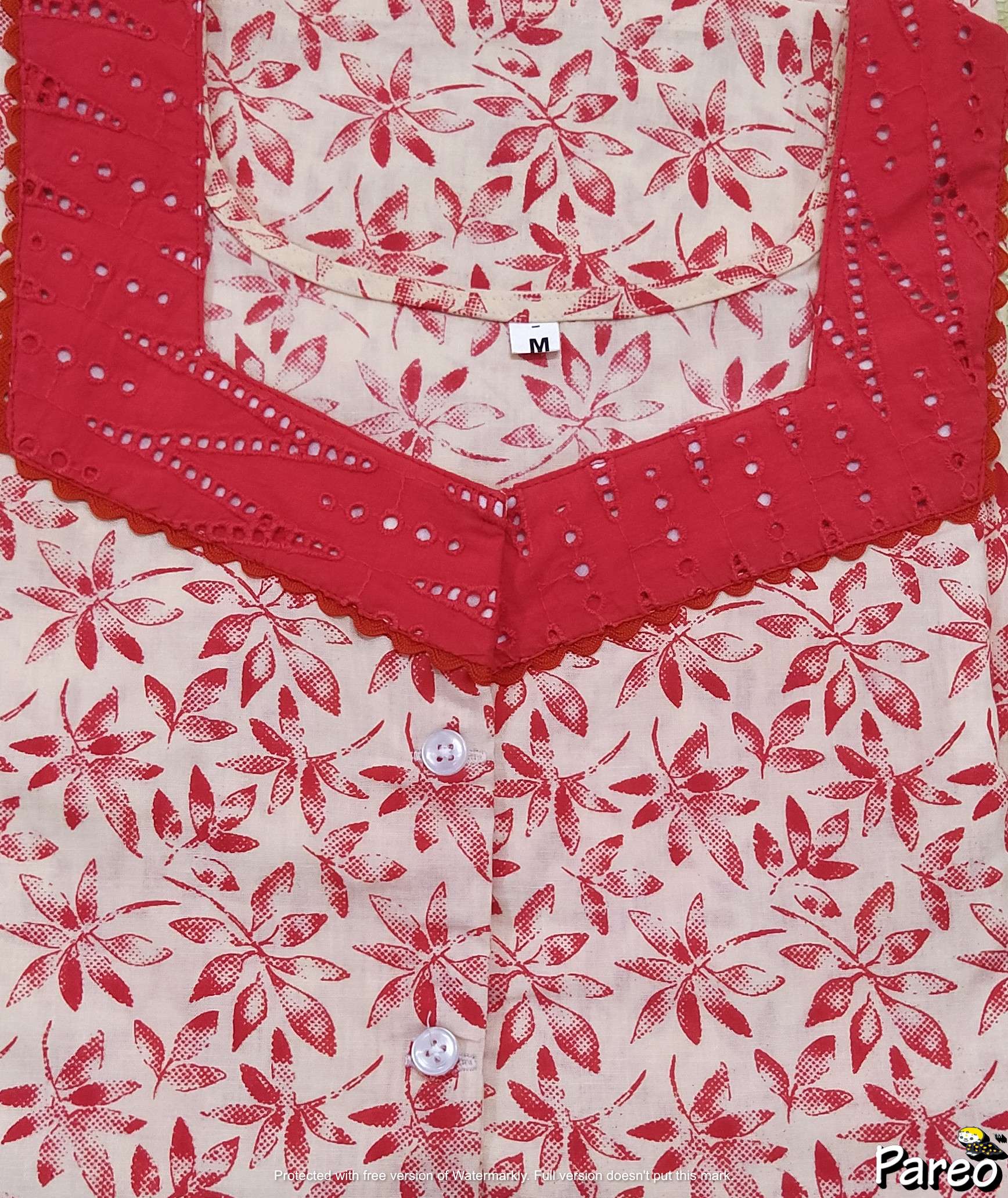 Cotton A-Line Medium Printed Nighty