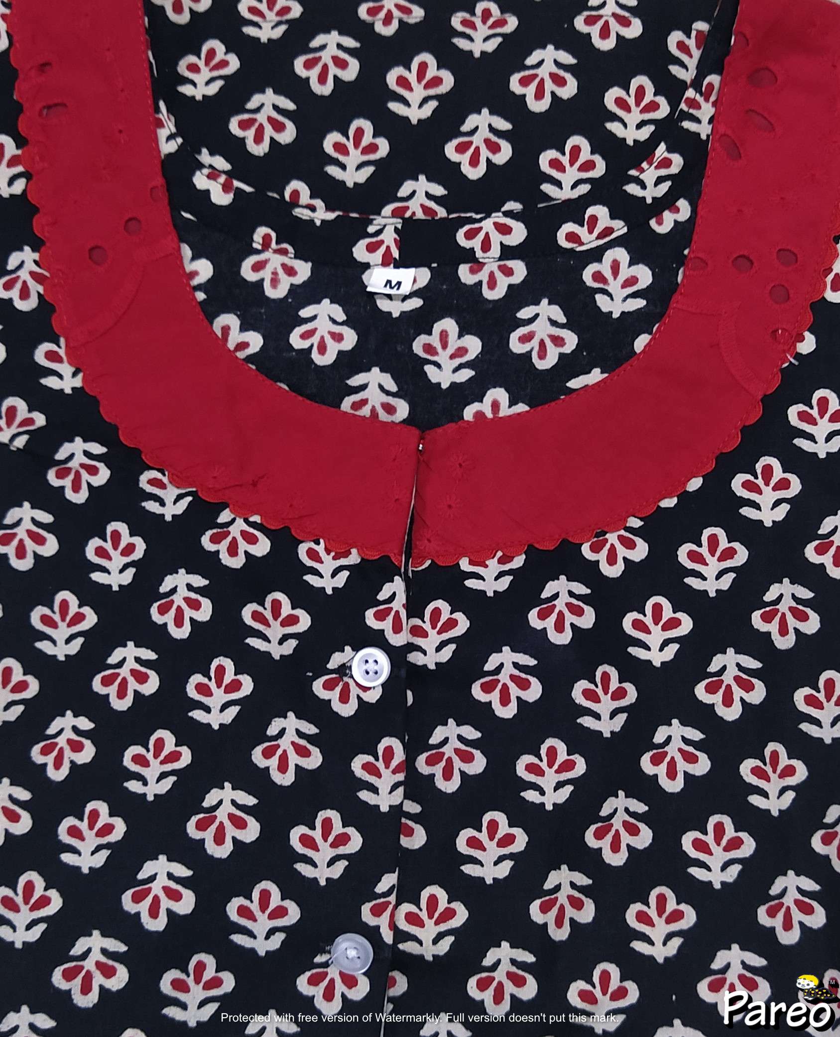 Cotton A-Line Medium Printed Nighty