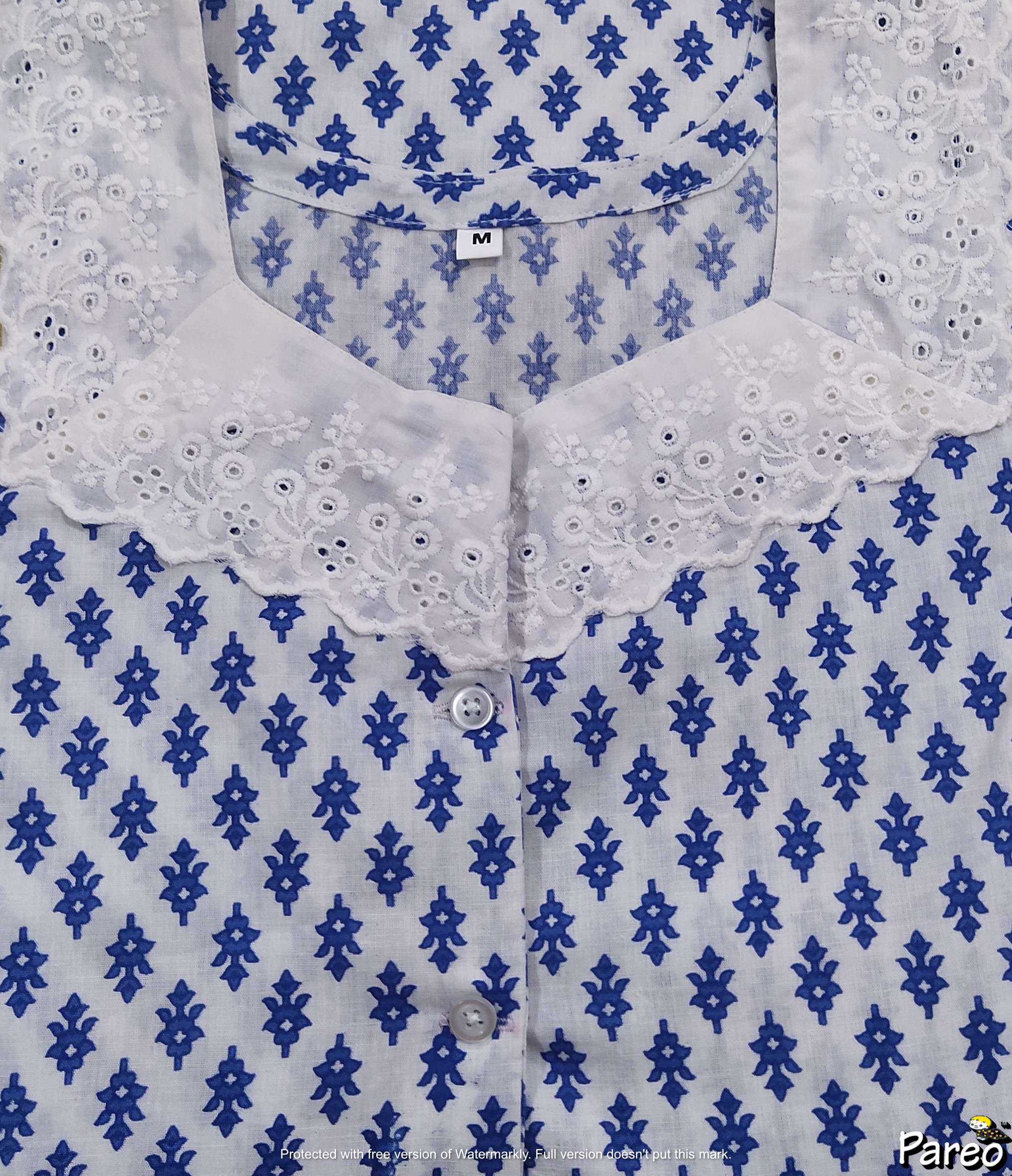 Cotton A-Line Medium Printed Nighty