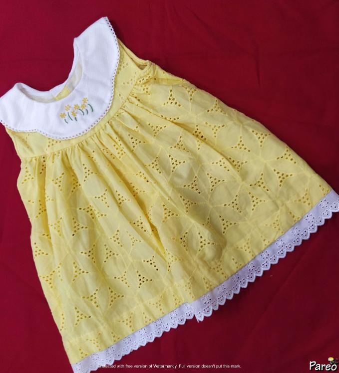 Belt Frocks for girls  6 months to 1.5 years old