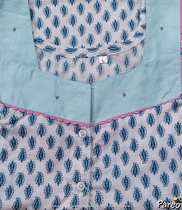 Bantex A-Line Large Printed Nighty