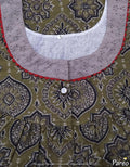 Cotton Half Open Large Printed Nighty