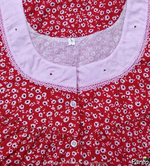 Bantex Half Open Large Printed Nighty