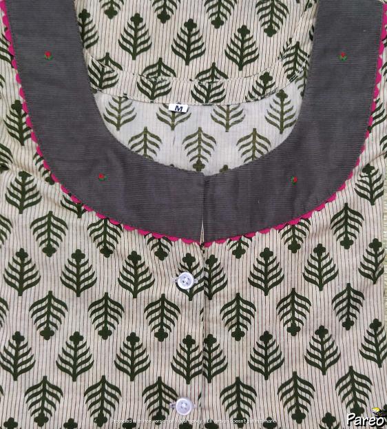 Cotton A-Line Medium Printed Nighty