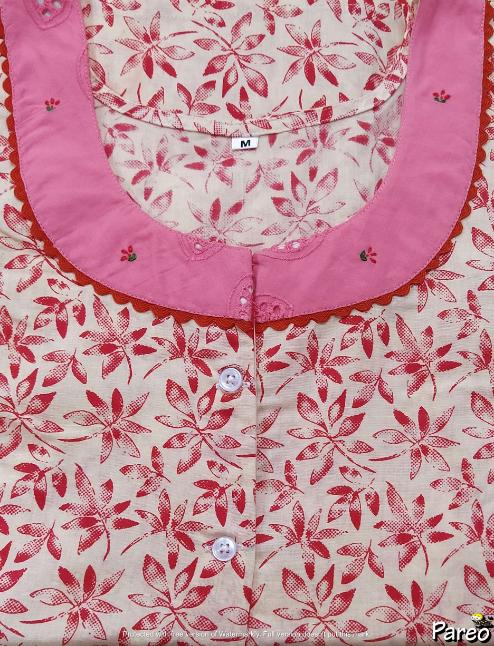 Cotton A-Line Medium Printed Nighty