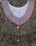 Cotton Half Open Small Printed Nighty