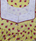 Cotton Half Open Large Printed Nighty