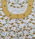 Cotton Half Open Large Printed Nighty