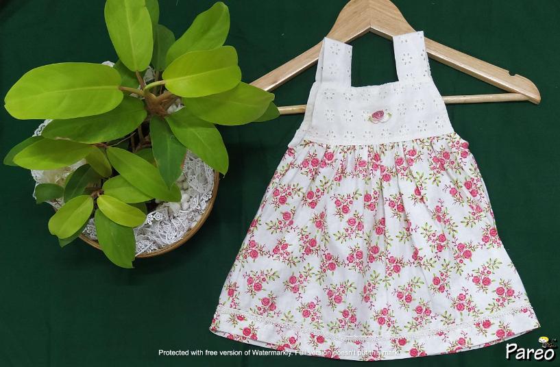Belt Frocks for girls  6 months to 1.5 years old