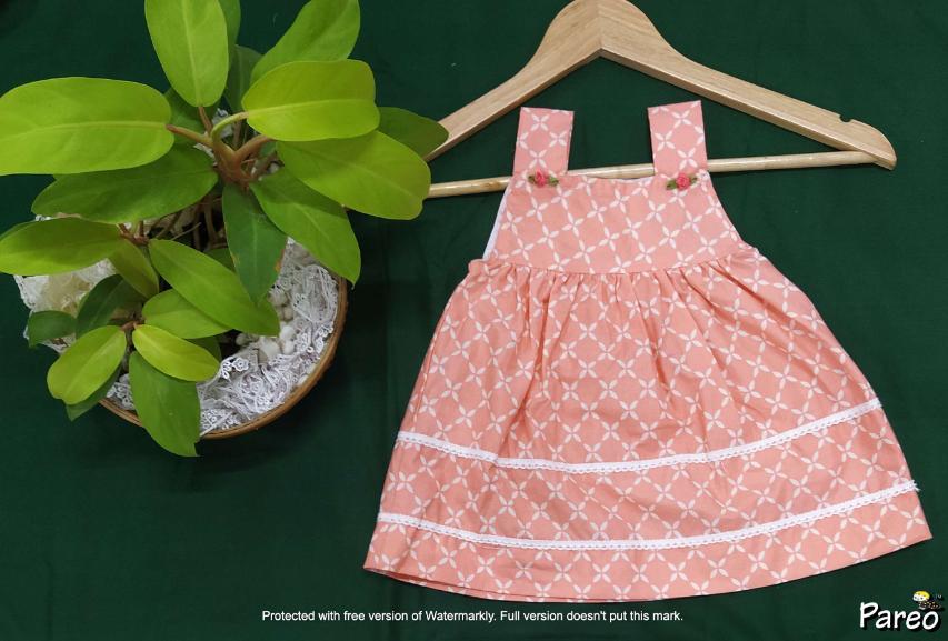 Belt Frocks for girls  6 months to 1.5 years old