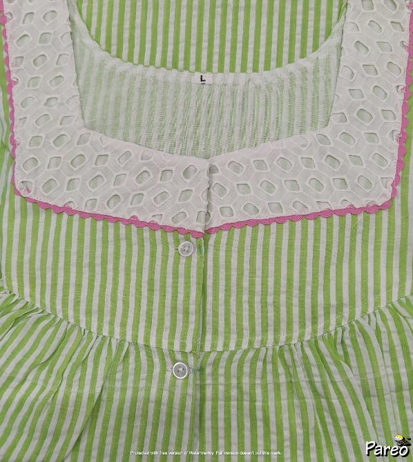 Bantex Half Open Large Printed Nighty