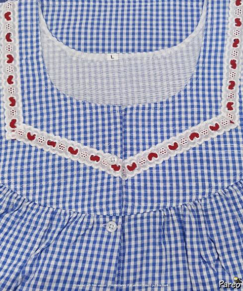 Bantex Half Open Large Printed Nighty