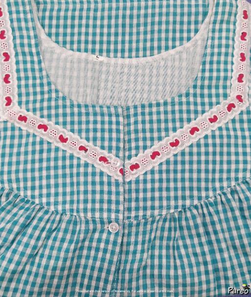 Bantex Half Open Large Printed Nighty