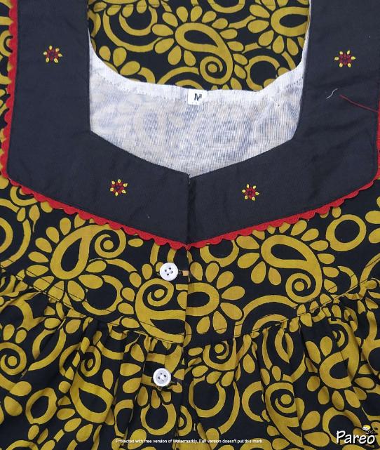 Cotton Half Open Medium Printed Nighty