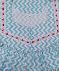 Cotton No Open Medium Printed Nighty