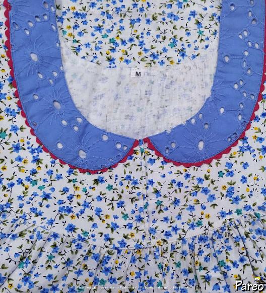 Cotton No Open Medium Printed Nighty short length 49"