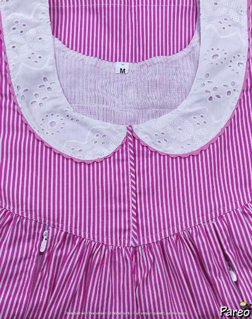 Cotton Half Open Medium Printed Nighty