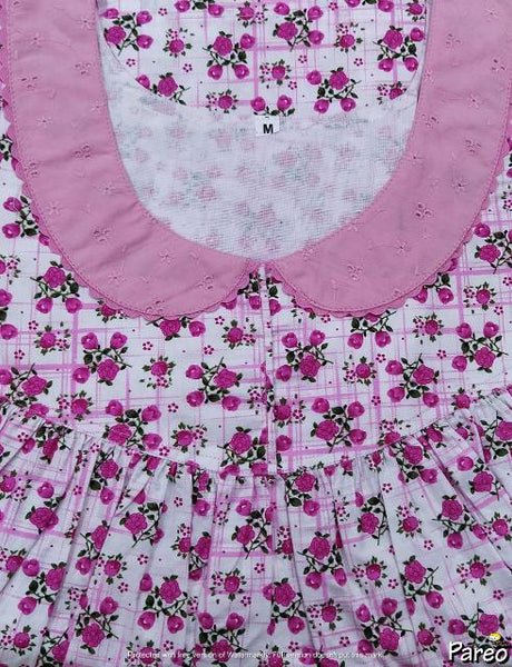 Cotton No Open Medium Printed Nighty