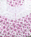 Cotton With Dual Side Zip Medium Printed Nighty