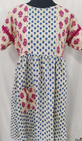 Cotton Side zip Medium Printed Maternity Wear