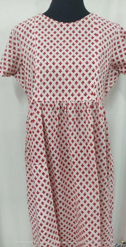 Bantex Side zip Medium Printed Maternity Wear