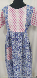 Cotton Side zip Medium Printed Maternity Wear