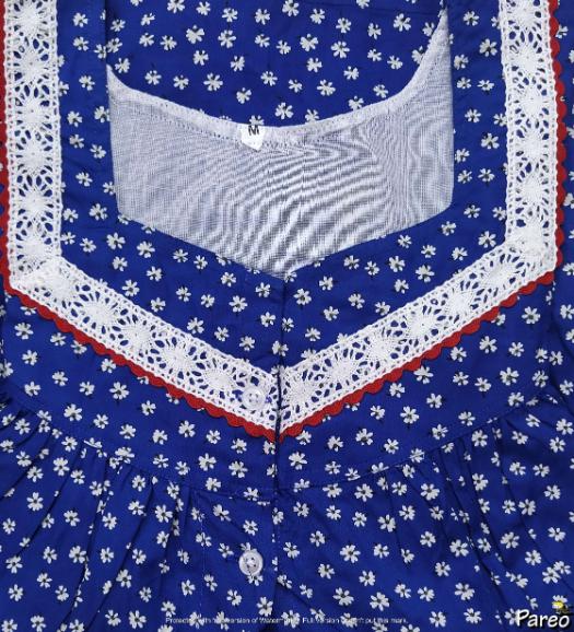 Rayon Full Open Medium Printed Nighty