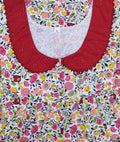 Cotton No Open Small Printed Nighty