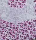 Cotton No Open Small Printed Nighty