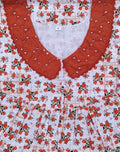 Cotton No Open Small Printed Nighty