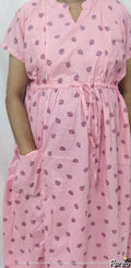 Cotton Side zip Large Printed Maternity Wear