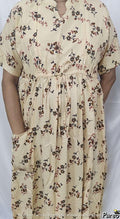 Bantex Side zip Medium Printed Maternity Wear