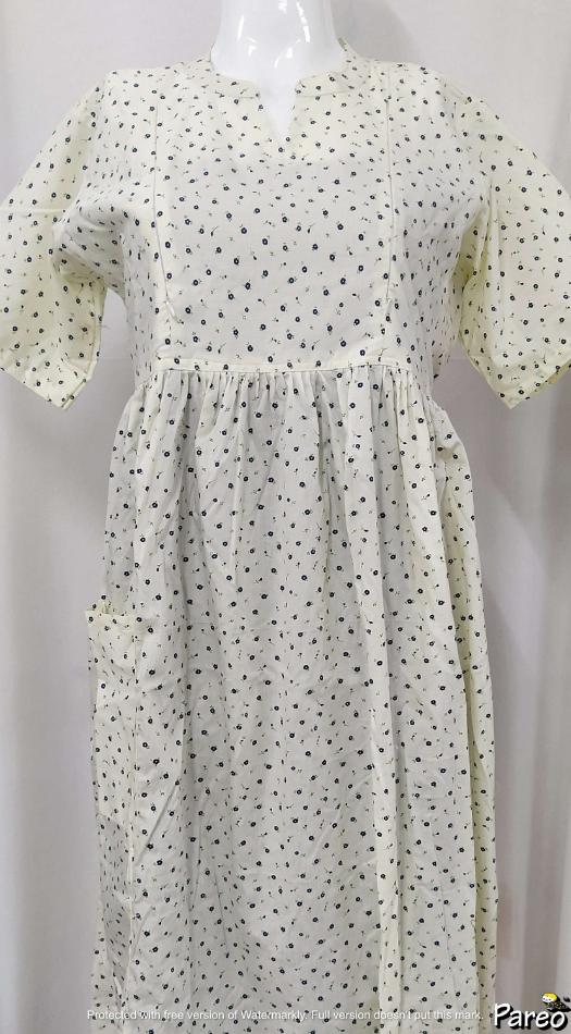 Bantex Side zip Medium Printed Maternity Wear