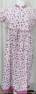 Cotton Side zip Medium Printed Maternity Wear