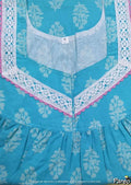 Soft Cotton No Open Small Printed Nighty