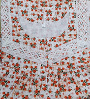 Cotton No Open Large Printed Nighty