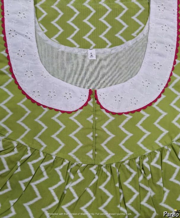 Soft Cotton No Open Large Printed Nighty
