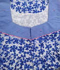 Cotton Half Open Large Printed Nighty