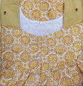 Cotton Half Open Large Printed Nighty