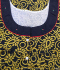 Cotton Half Open Large Printed Nighty