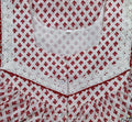Cotton Half Open Large Printed Nighty