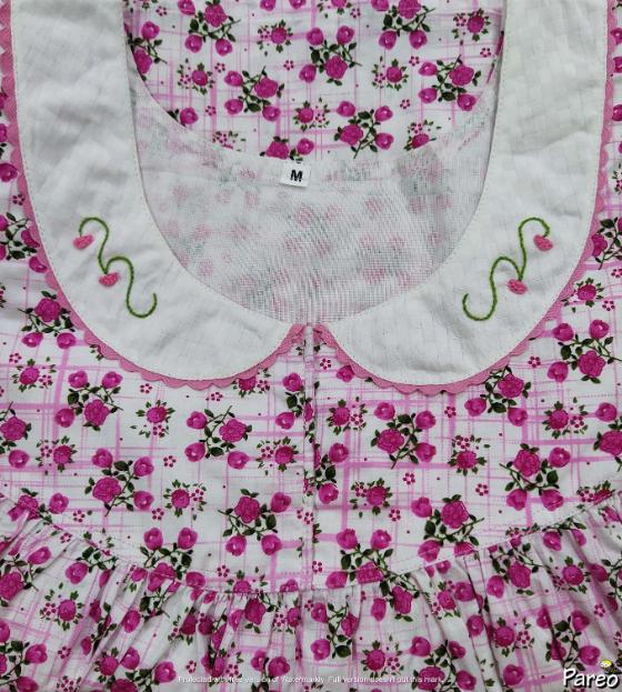 Cotton No Open Medium Printed Nighty
