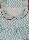 Cotton No Open Small Printed Nighty