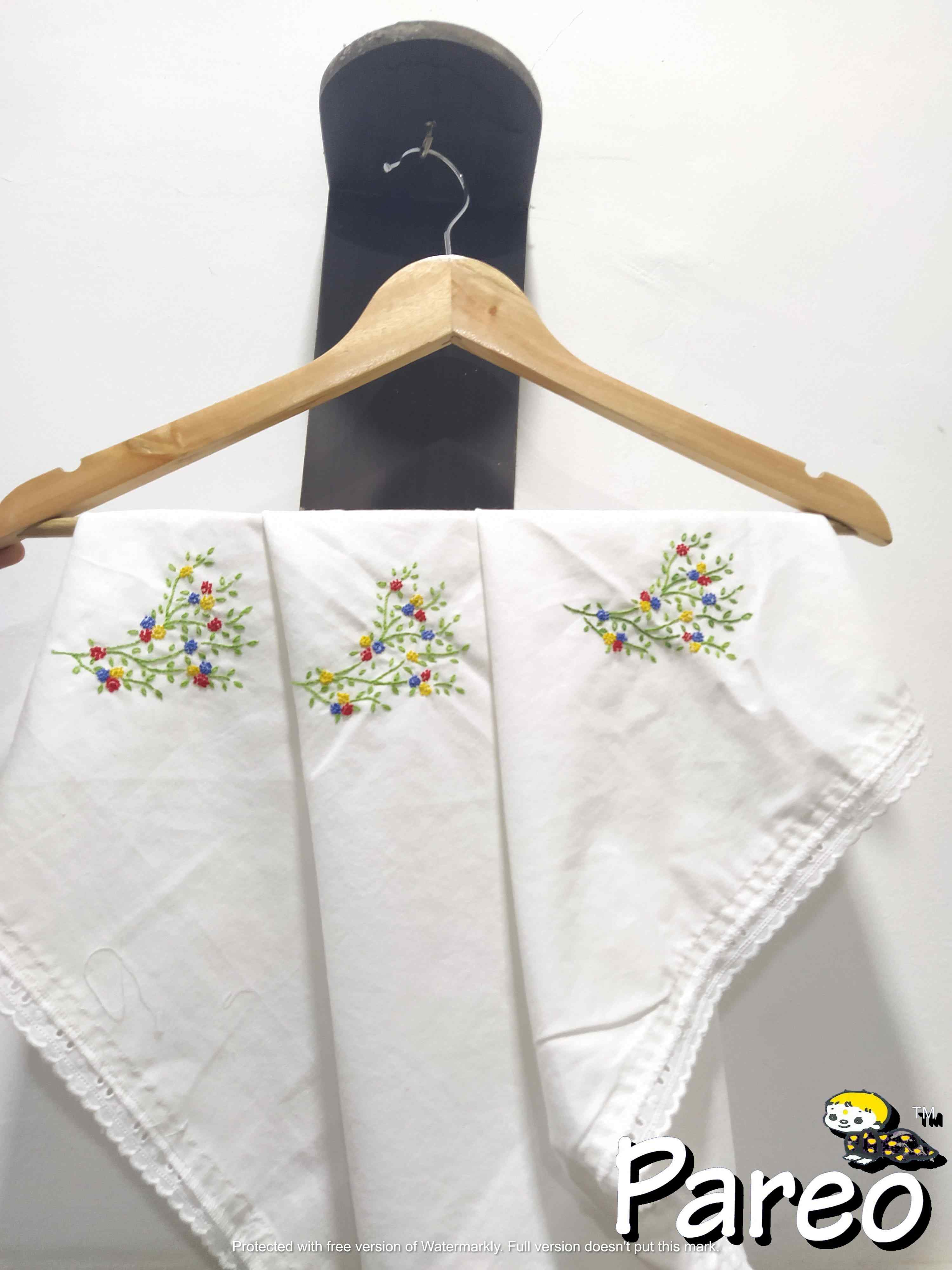 Embroidered Baby sheet for new borns